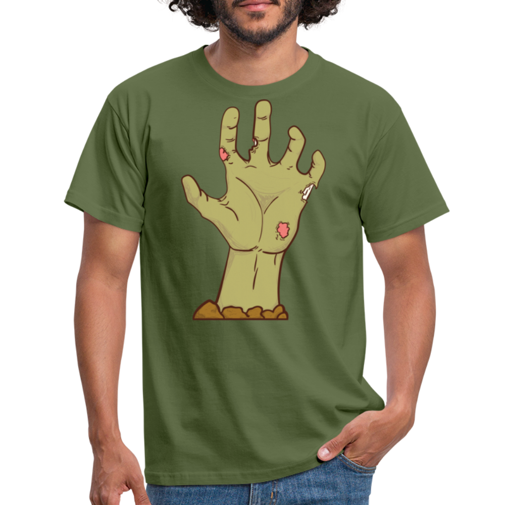 SSW1433 Tshirt Zombie hand - Militärgrün