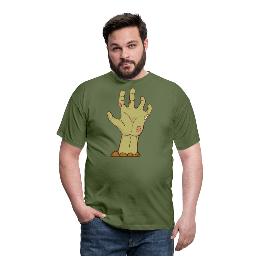 SSW1433 Tshirt Zombie hand - Militärgrün