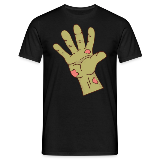 SSW1436 Tshirt Zombie hand - Schwarz