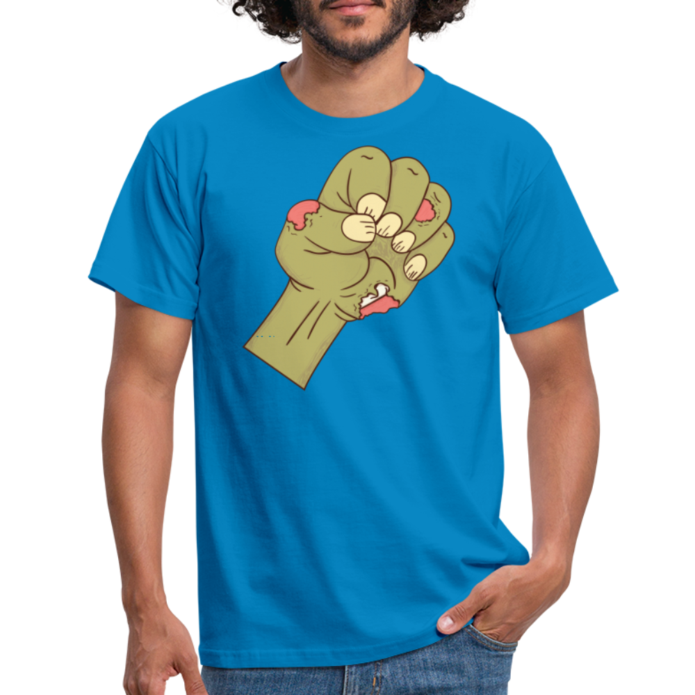 SSW1437 Tshirt Zombie-Faust - Royalblau