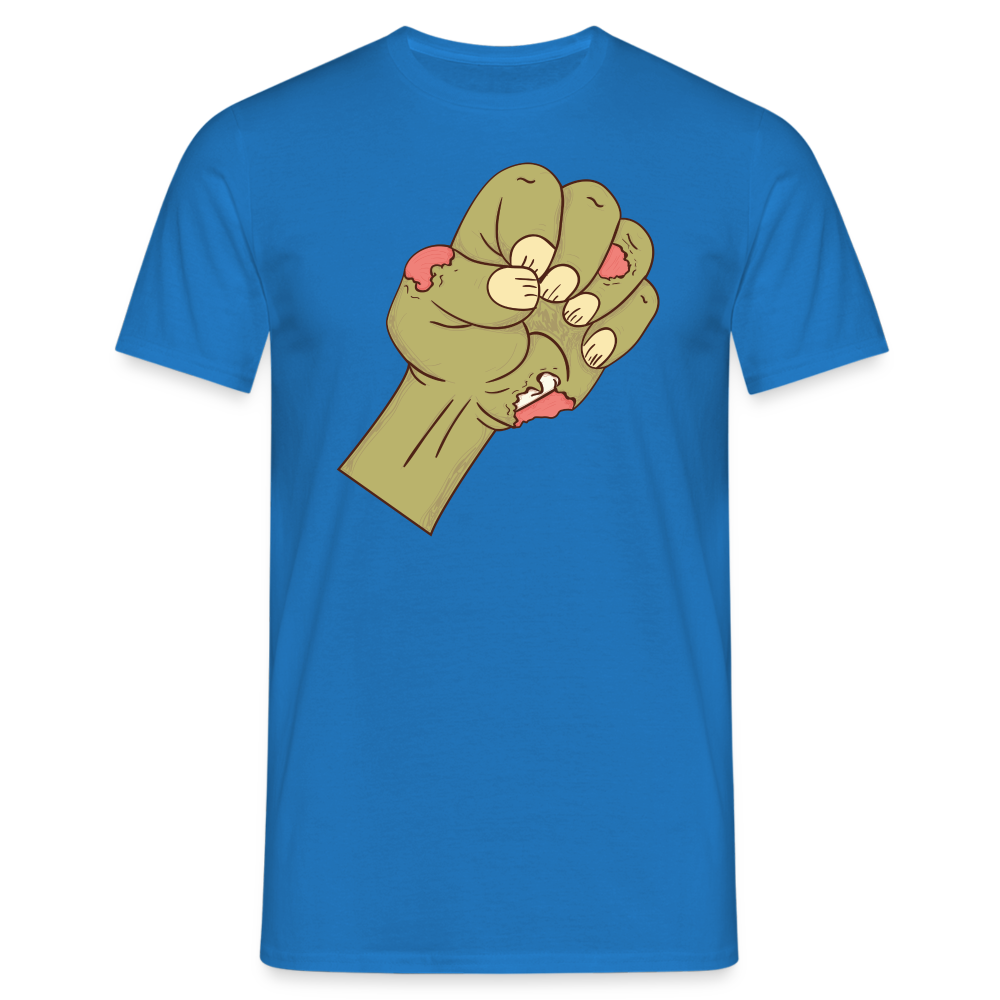SSW1437 Tshirt Zombie-Faust - Royalblau