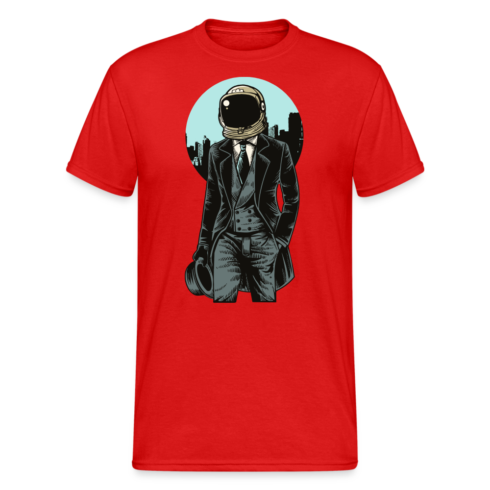 SSW1461 Tshirt Klassischer Astronaut - Rot
