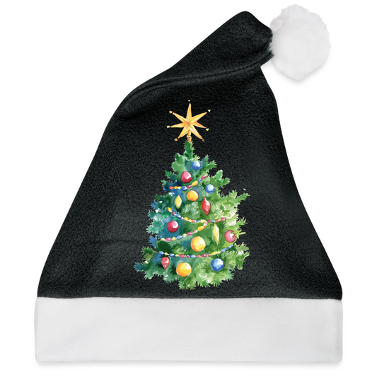 Weihnachtsmütze Weihnachtsbaum - Schwarz/Weiß