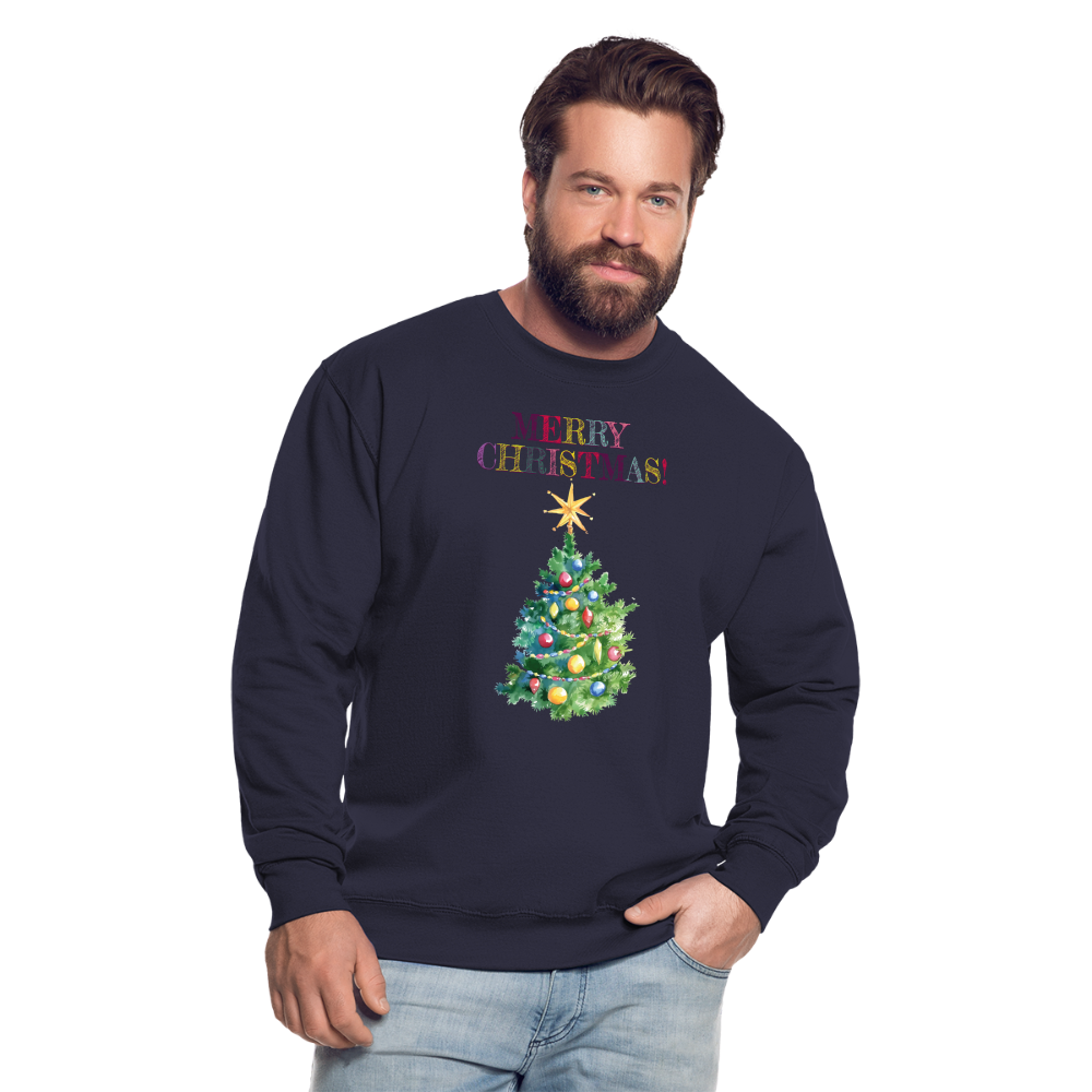 Unisex Pullover MerryChristmas - Navy