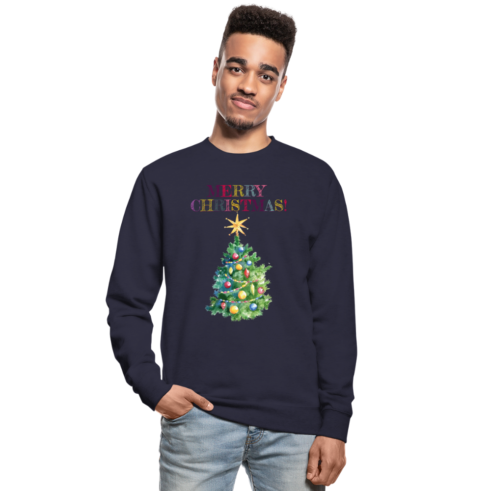 Unisex Pullover MerryChristmas - Navy