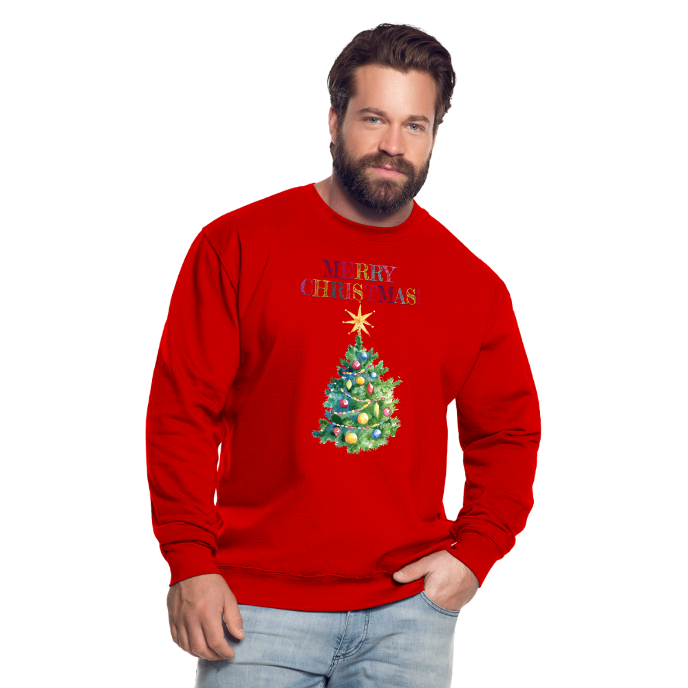 Unisex Pullover MerryChristmas - Rot