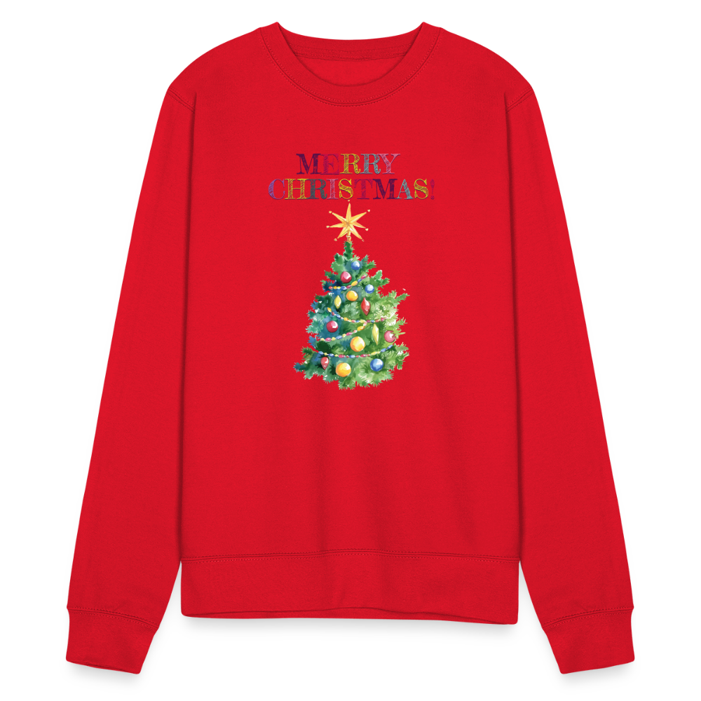 Unisex Pullover MerryChristmas - Rot