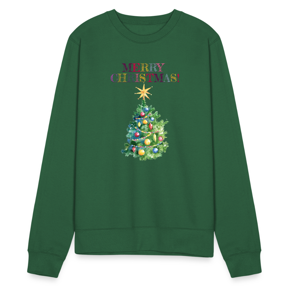 Unisex Pullover MerryChristmas - Grün