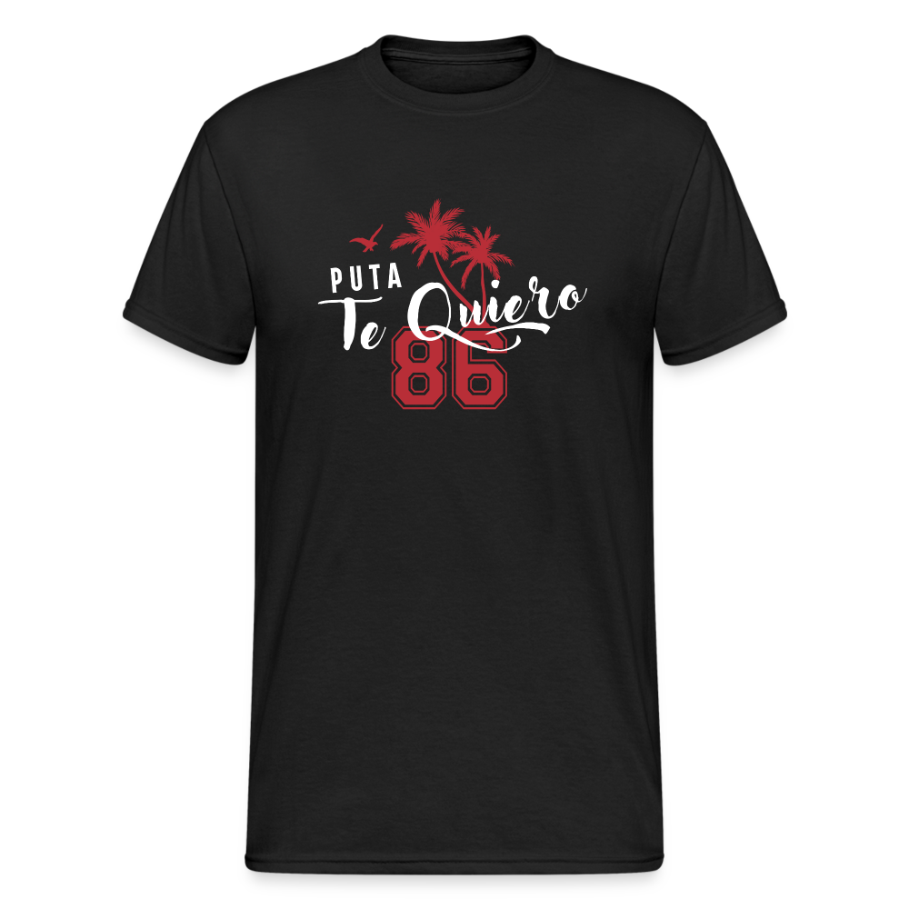 SSW1476 Tshirt PUTA_TE_QUIERO - Schwarz