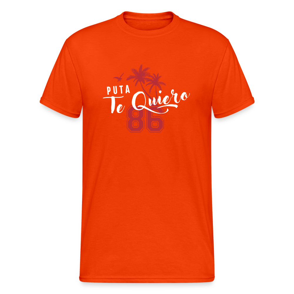 SSW1476 Tshirt PUTA_TE_QUIERO - kräftig Orange