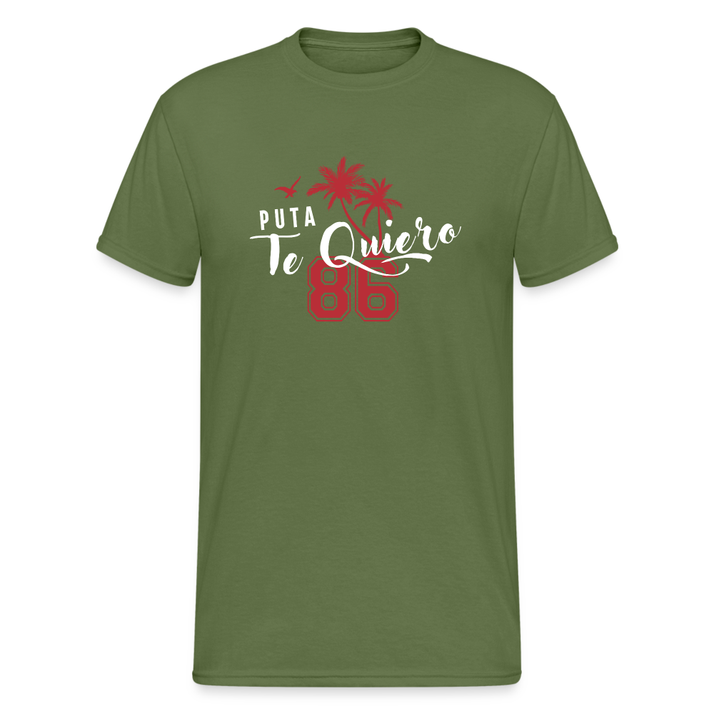 SSW1476 Tshirt PUTA_TE_QUIERO - Militärgrün
