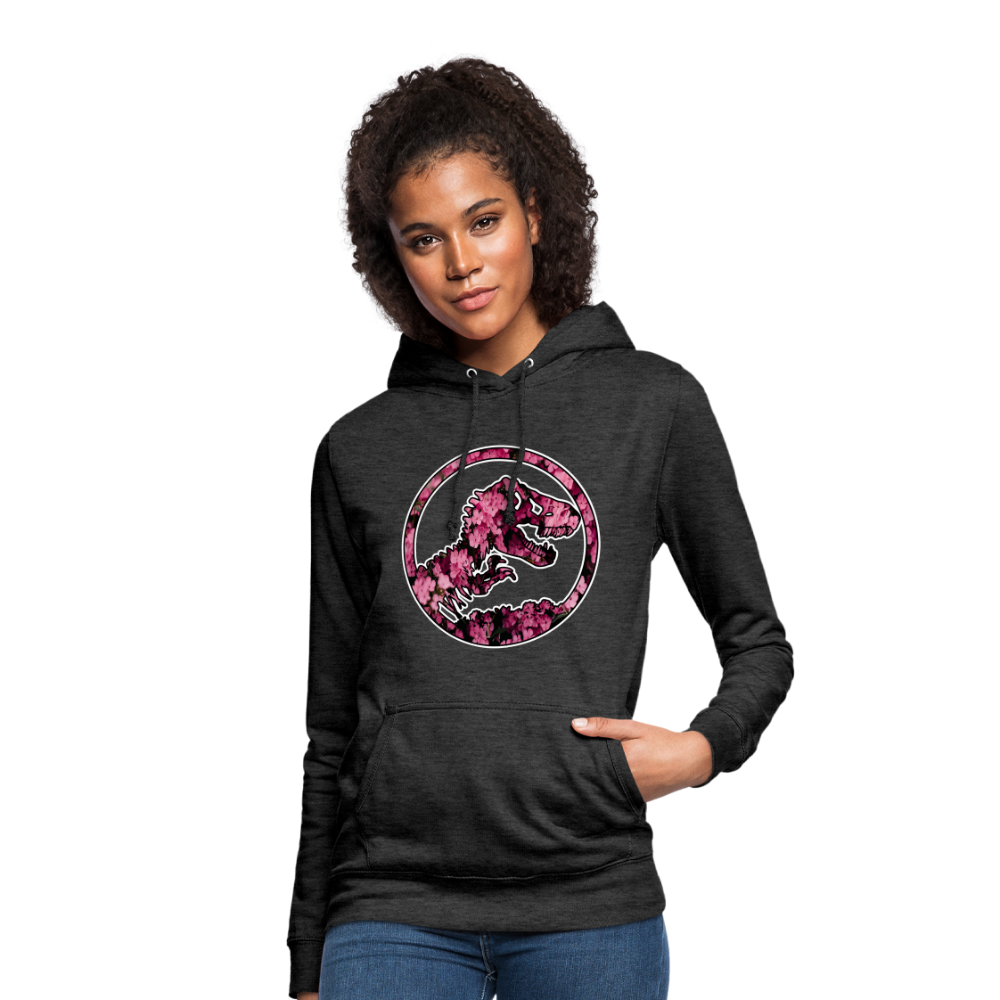 SSW1480 Hoodie jurassic_flowers_v2 - Anthrazit