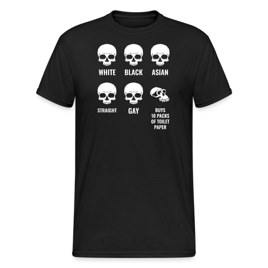 SSW1501 Tshirt Anti-Rassismus Statement - Schwarz