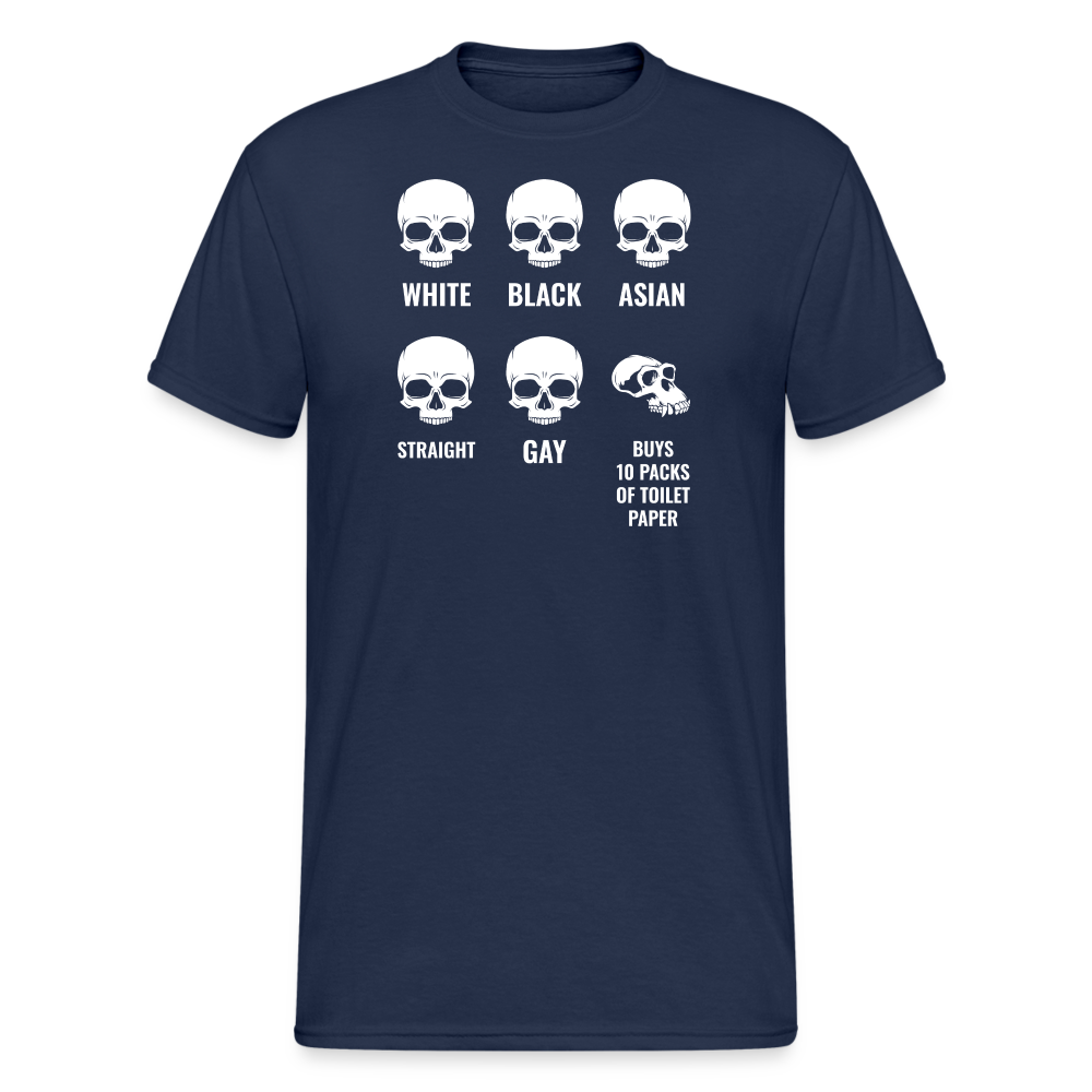 SSW1501 Tshirt Anti-Rassismus Statement - Navy