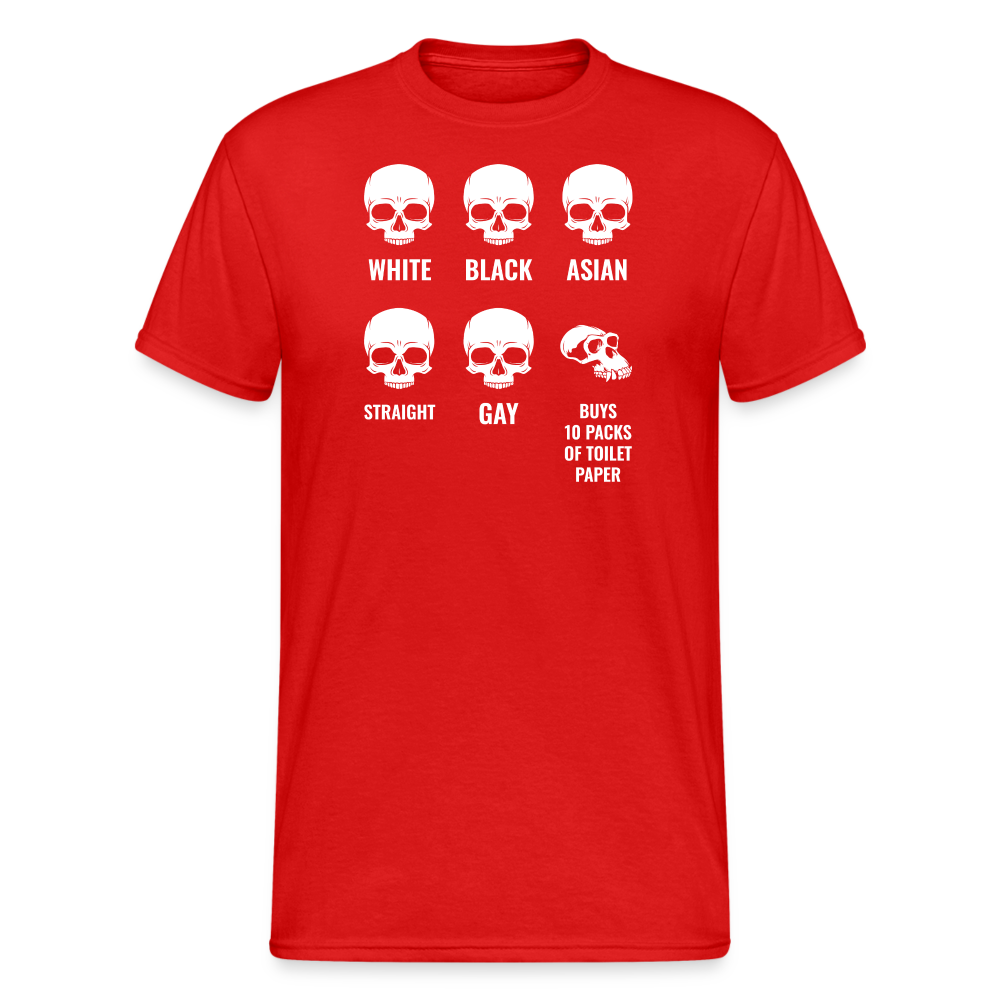 SSW1501 Tshirt Anti-Rassismus Statement - Rot