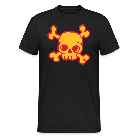 SSW1504 Tshirt Schädel - Schwarz