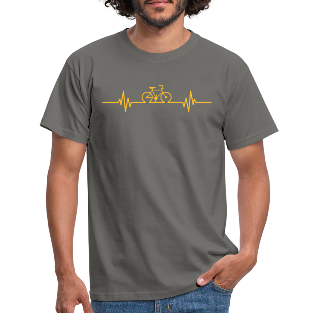 SSW1511 Tshirt Fahrrad Herzschlag - Graphit