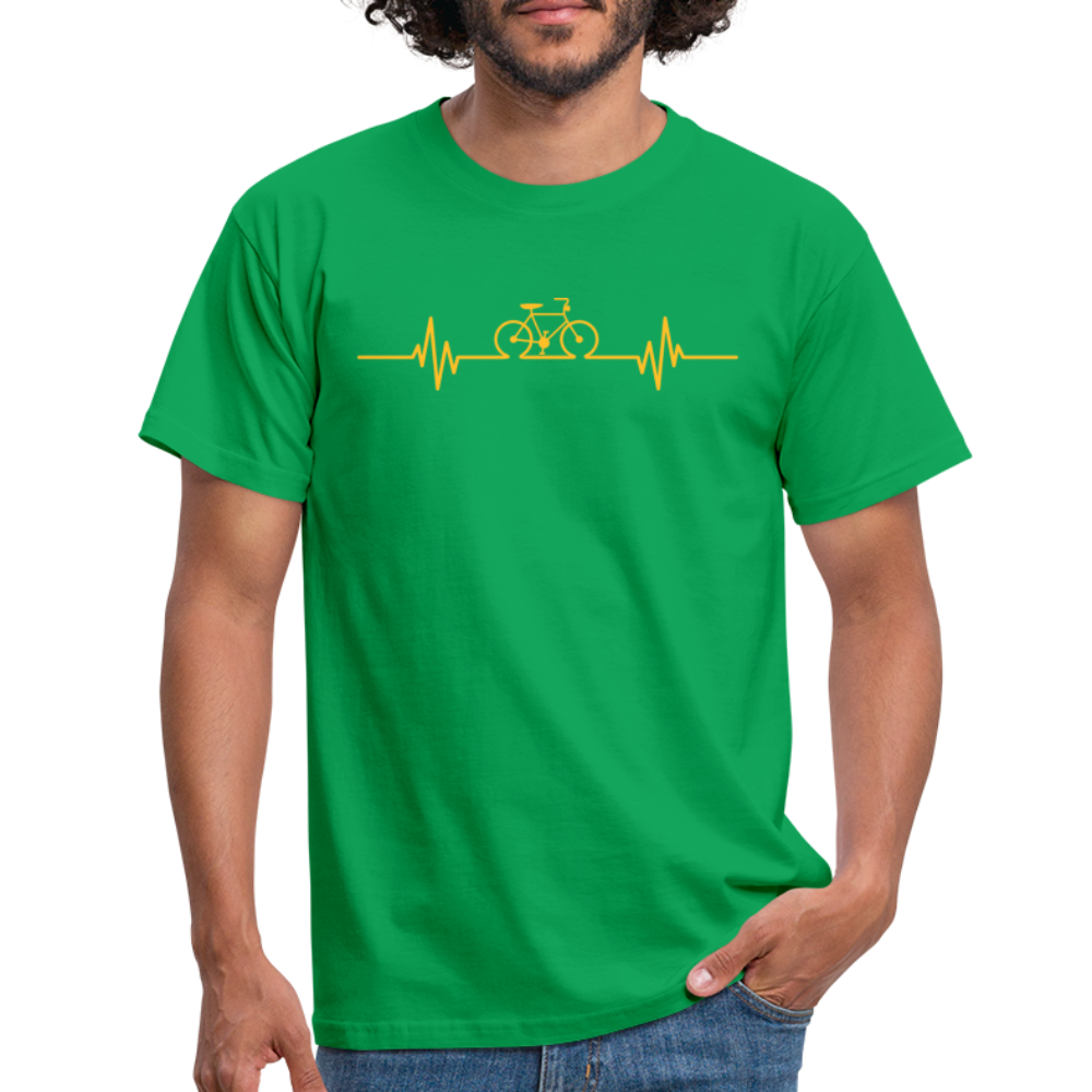 SSW1511 Tshirt Fahrrad Herzschlag - Kelly Green