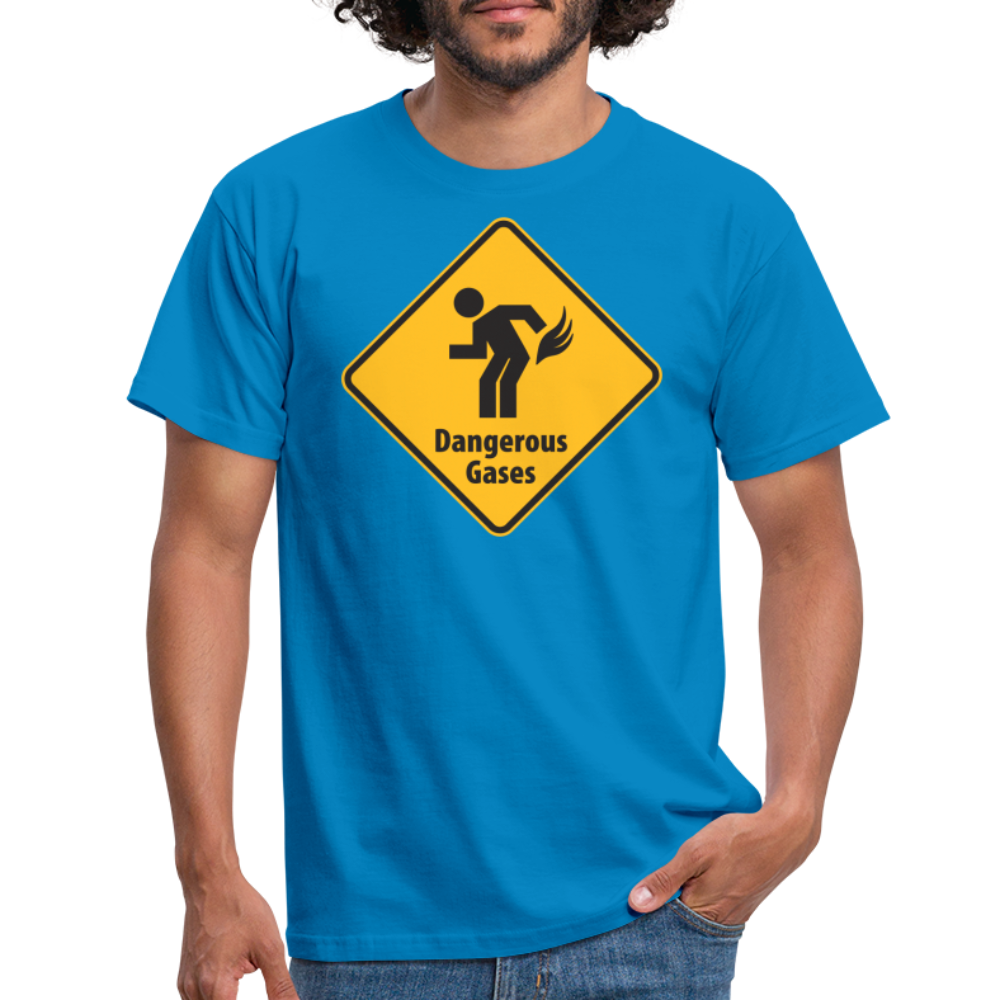 SSW1512 Tshirt dangerous Gases - Royalblau