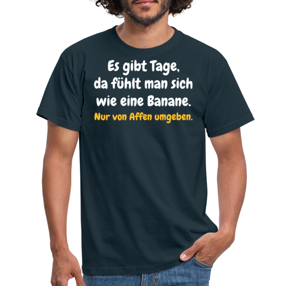 SSW1516 Tshirt Es gibt Tage, da fühlt man sich wie eine Banane. - Navy