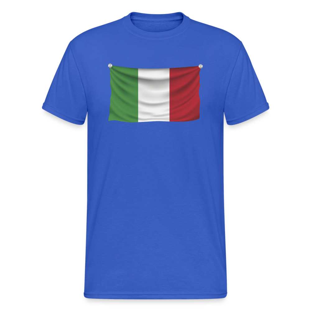 SSW1543 Tshirt Flagge Italien - Königsblau