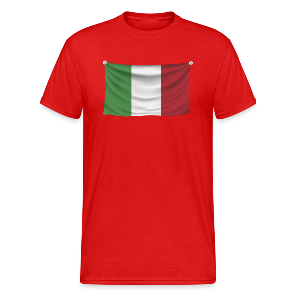 SSW1543 Tshirt Flagge Italien - Rot