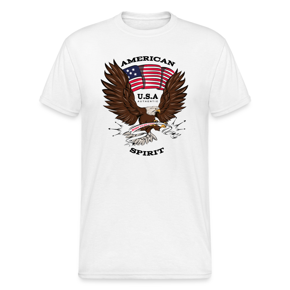 SSW1546 Tshirt American spirit - weiß