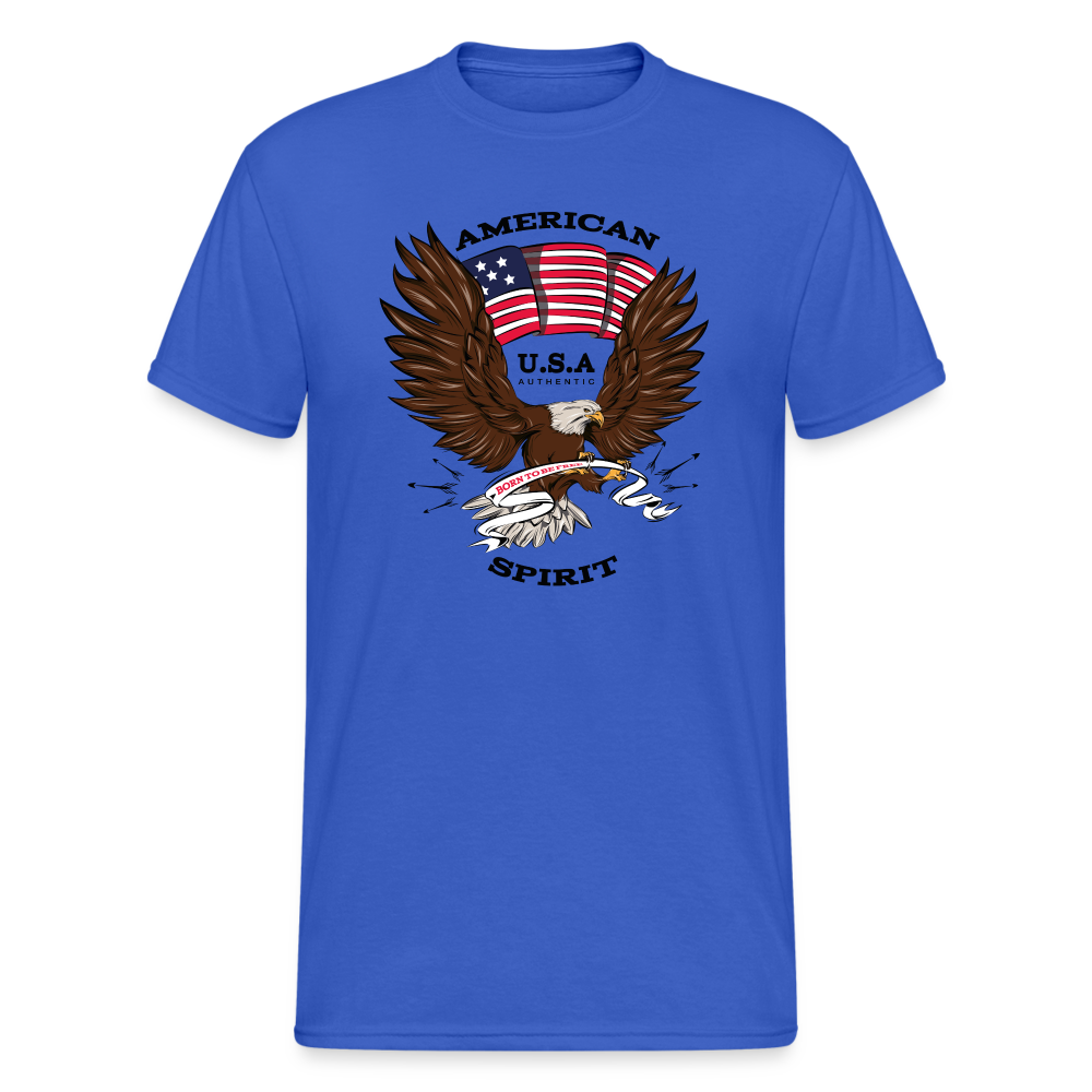 SSW1546 Tshirt American spirit - Königsblau