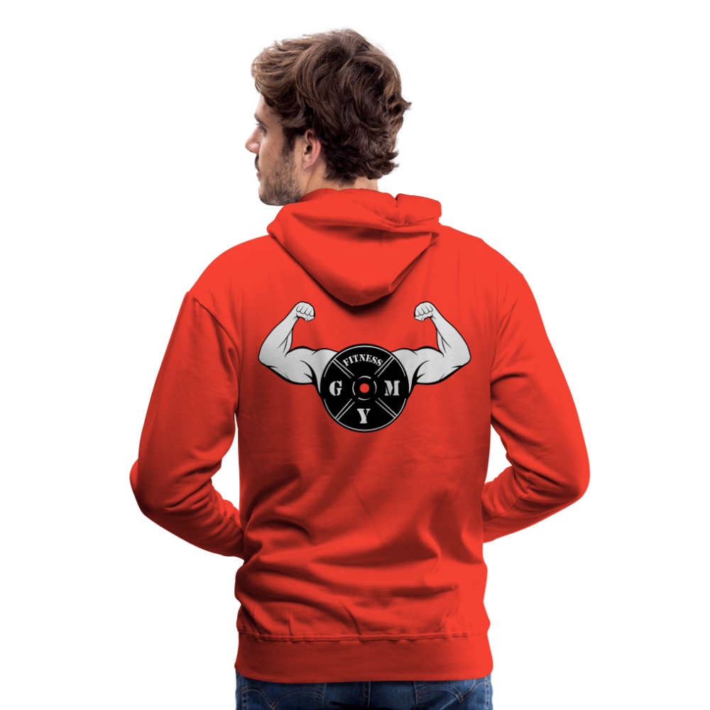 SSW1547 Hoodie gym logo - Rot