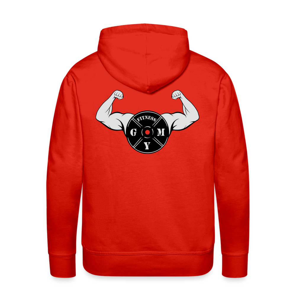 SSW1547 Hoodie gym logo - Rot