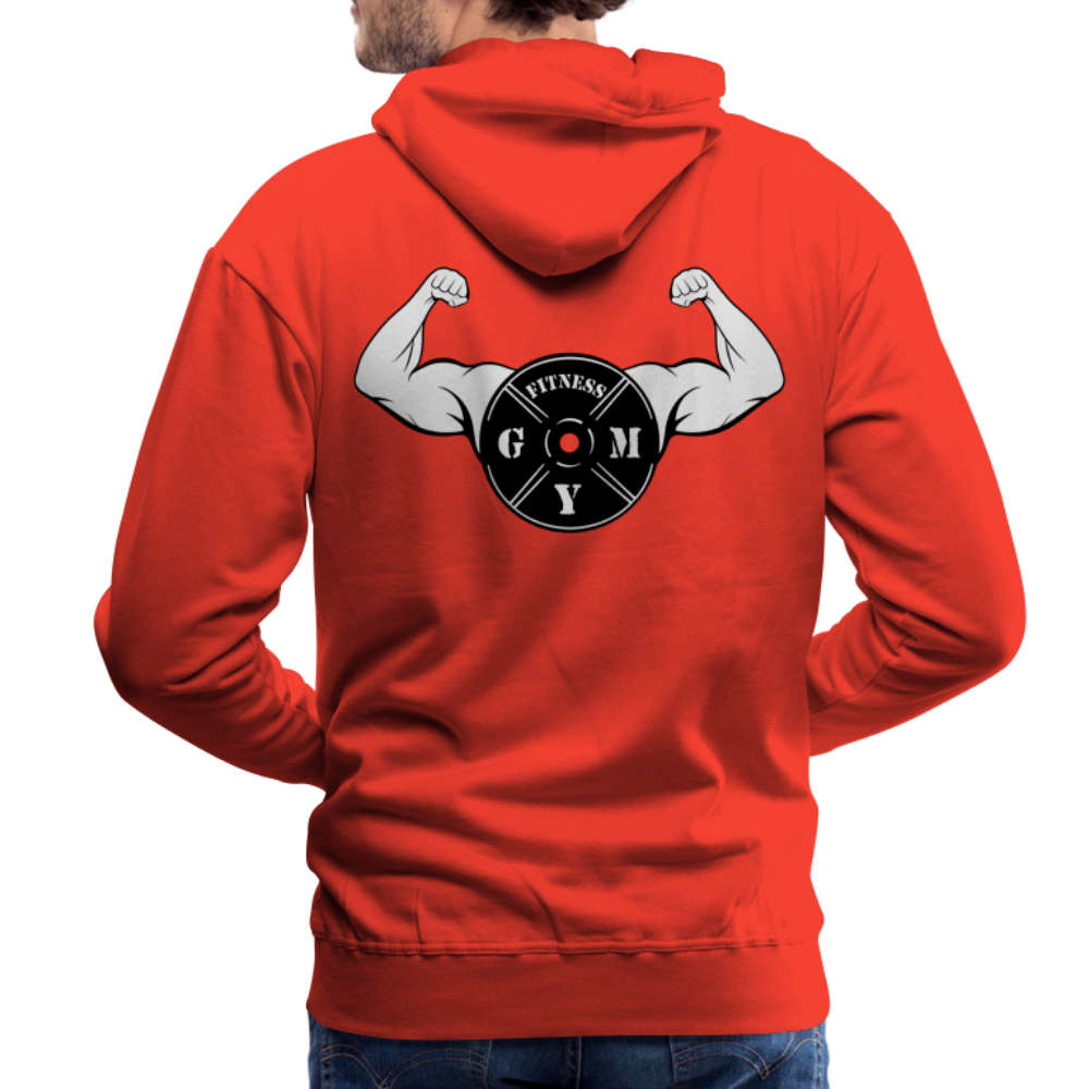 SSW1547 Hoodie gym logo - Rot