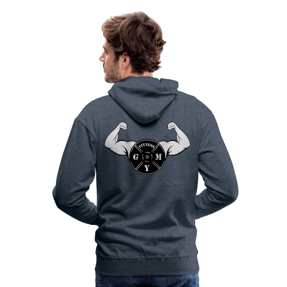 SSW1547 Hoodie gym logo - Jeansblau