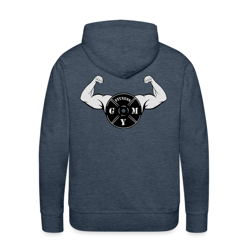 SSW1547 Hoodie gym logo - Jeansblau