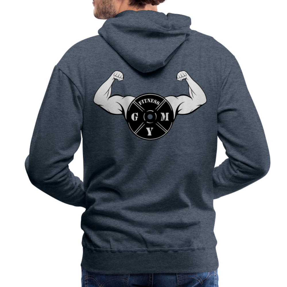 SSW1547 Hoodie gym logo - Jeansblau