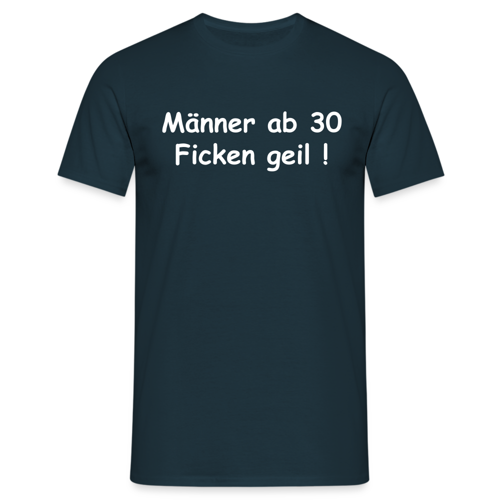 SSW109 Tshirt Männer ab 30 Ficken geil ! - Navy