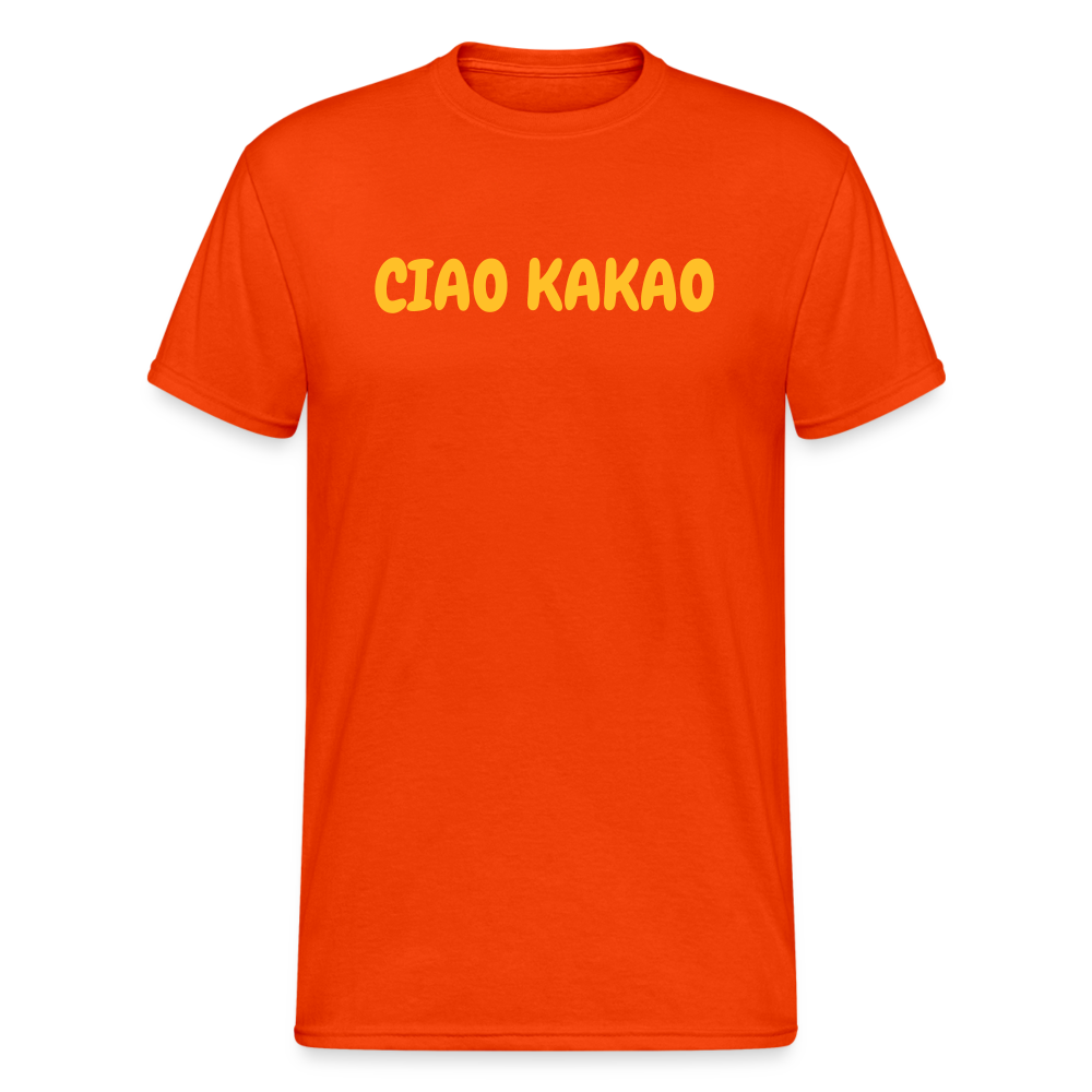 SSW1564 Tshirt CIAO KAKAO - kräftig Orange