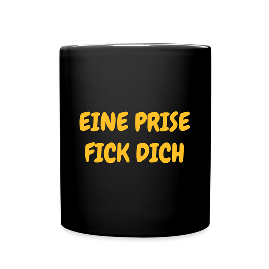 SSW1574 Kaffeebecher EINE PRISE FICK DICH - Schwarz
