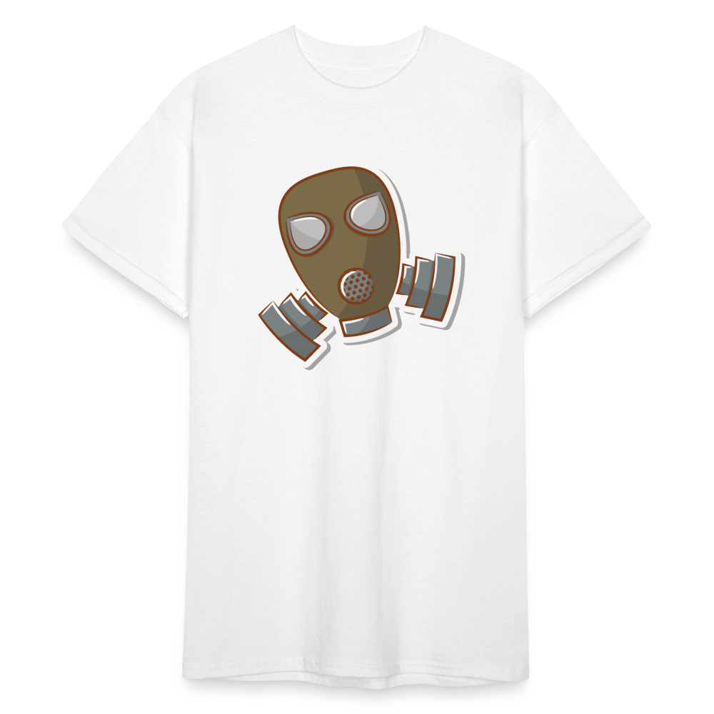 SSW1584 Tshirt Gasmaske - weiß