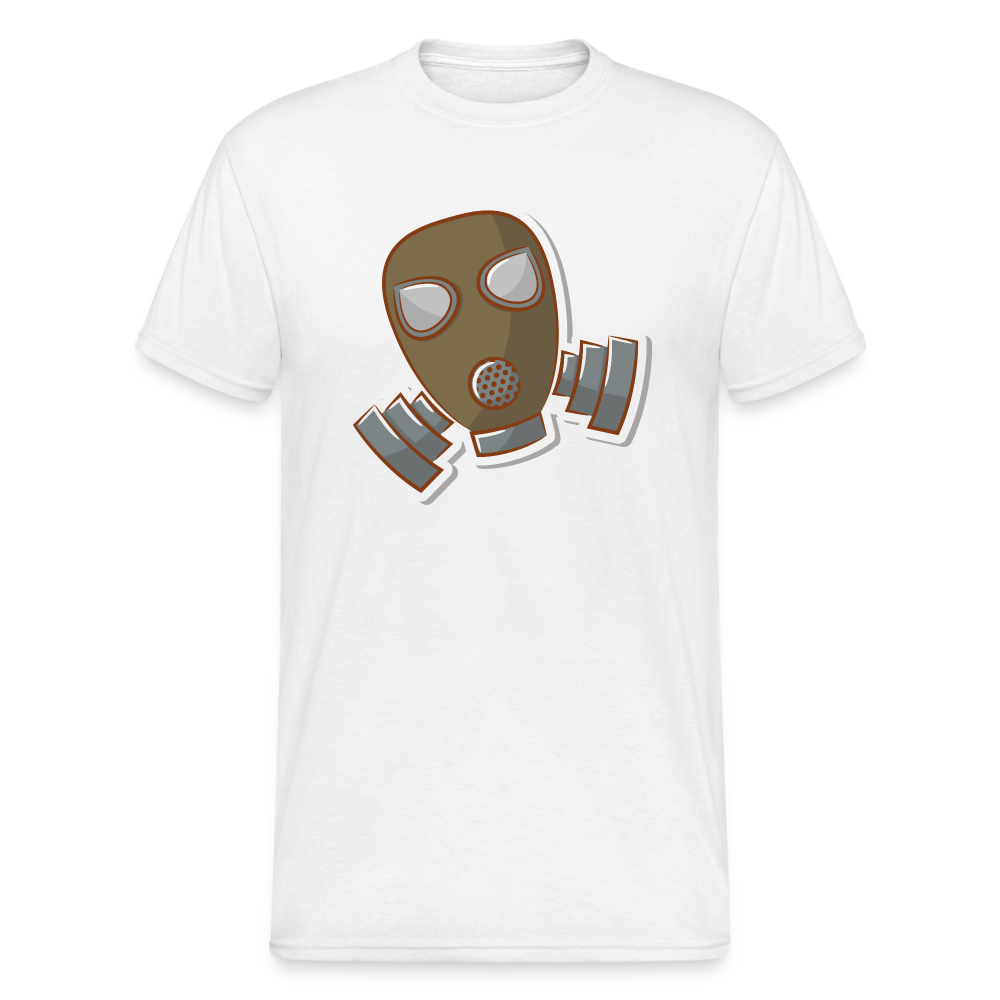 SSW1584 Tshirt Gasmaske - weiß