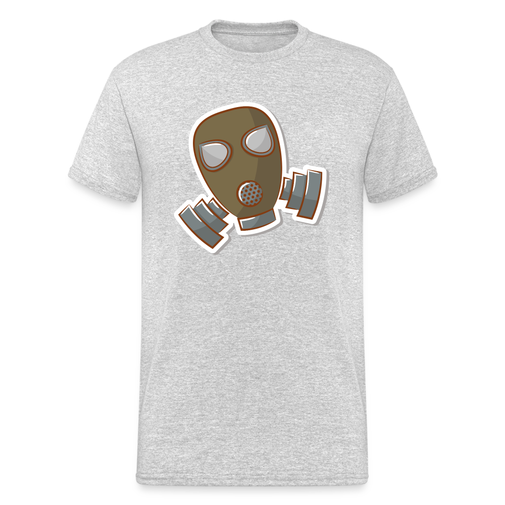 SSW1584 Tshirt Gasmaske - Grau meliert