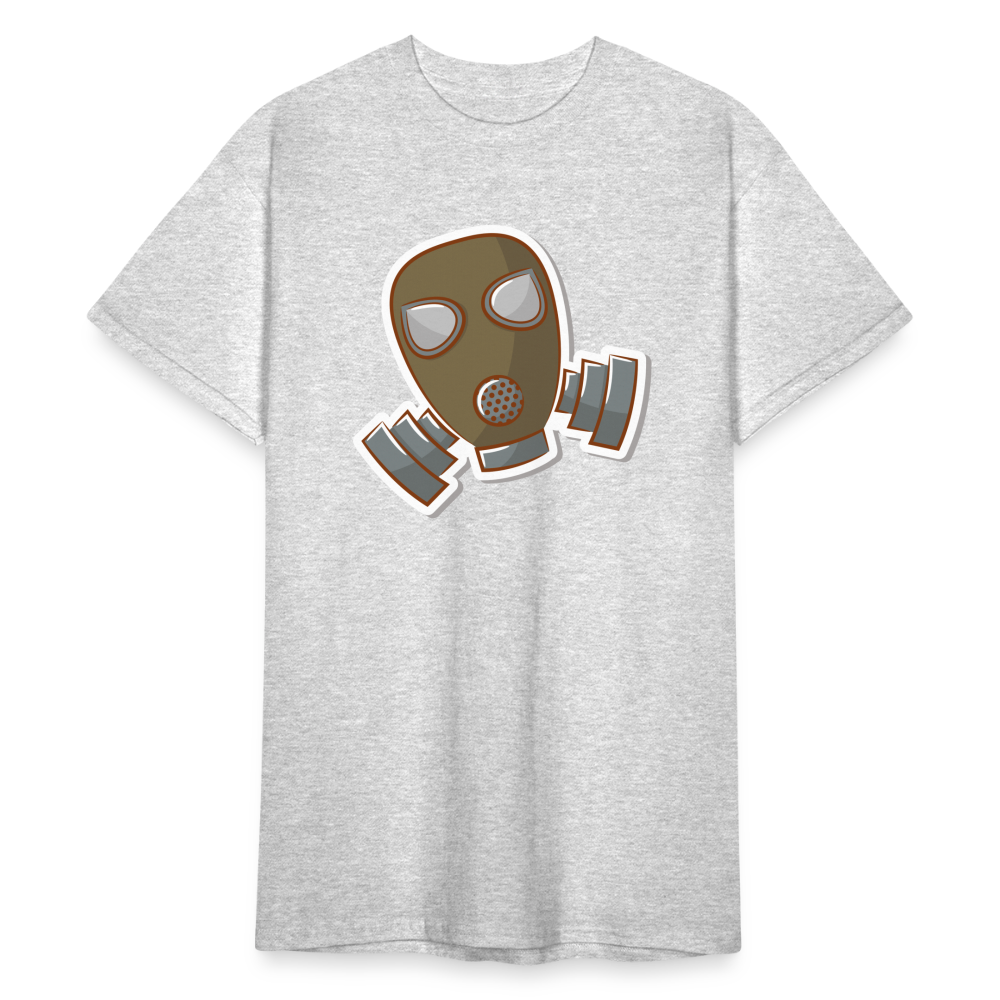 SSW1584 Tshirt Gasmaske - Grau meliert