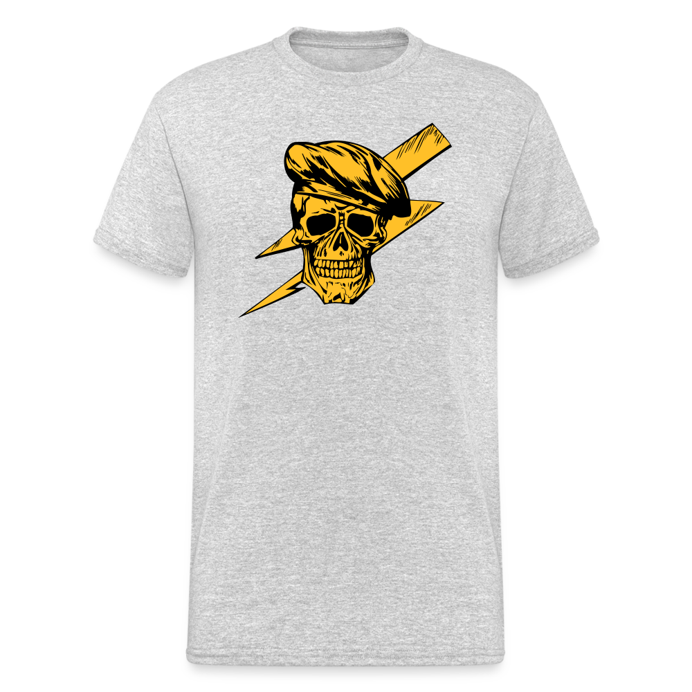 SSW1591 Tshirt Blitzschädel - Grau meliert
