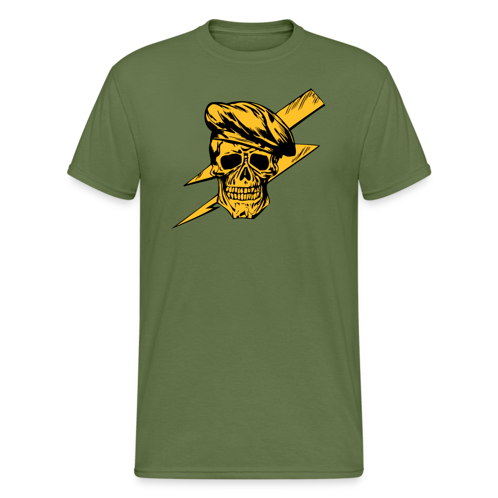 SSW1591 Tshirt Blitzschädel - Militärgrün