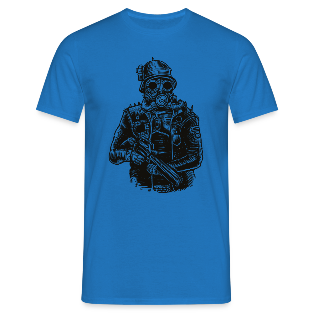 SSW1599 Tshirt Steampunk Soldier - Royalblau