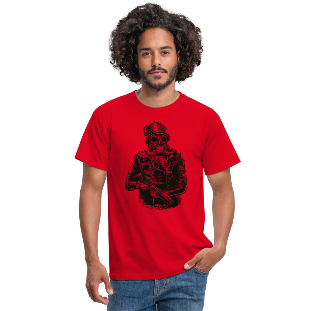 SSW1599 Tshirt Steampunk Soldier - Rot