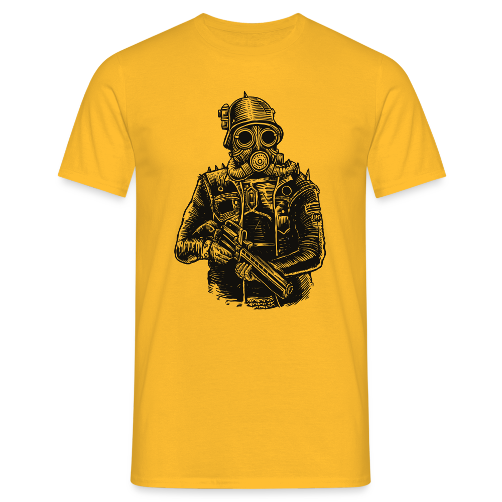 SSW1599 Tshirt Steampunk Soldier - Gelb