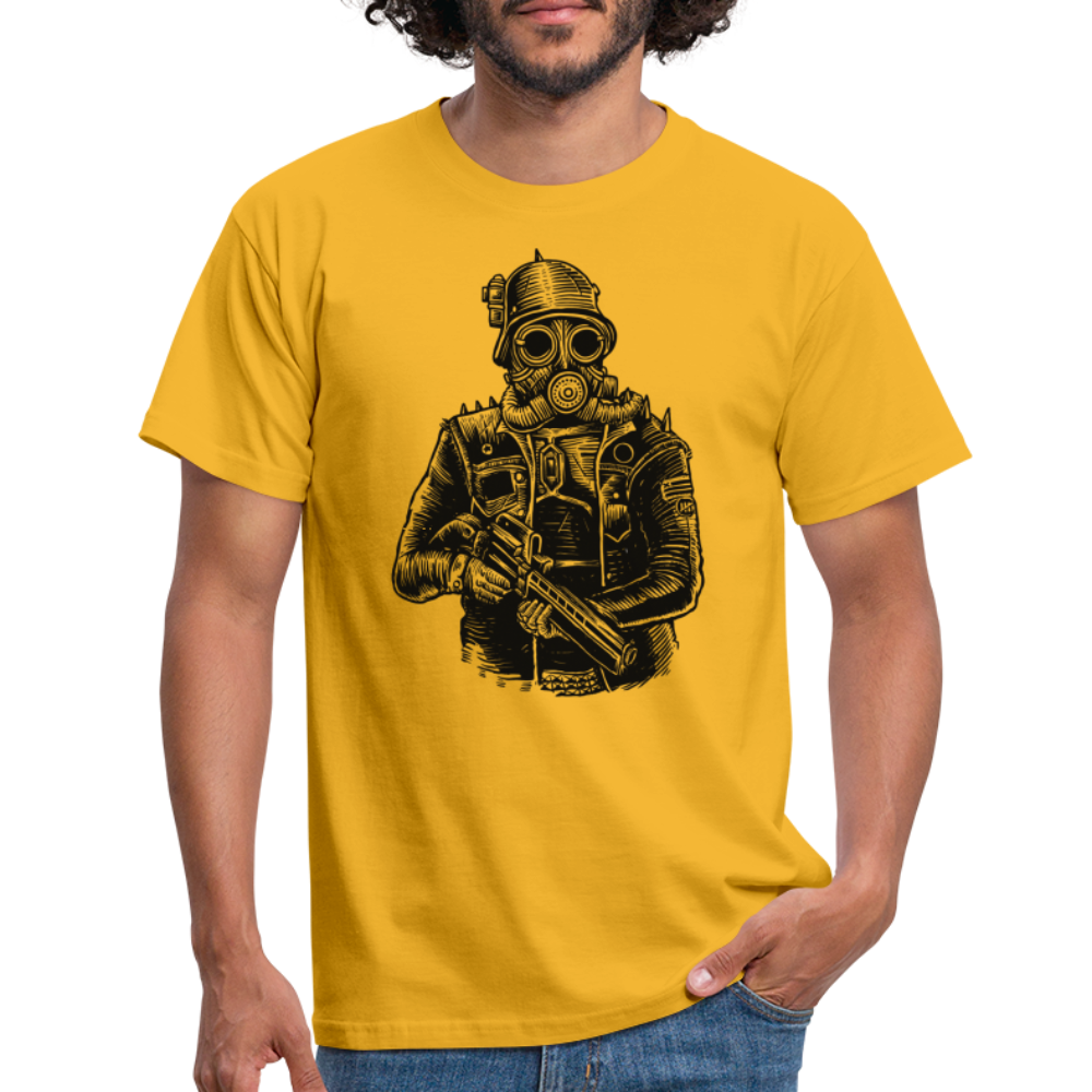 SSW1599 Tshirt Steampunk Soldier - Gelb