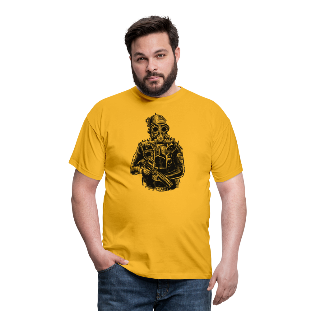 SSW1599 Tshirt Steampunk Soldier - Gelb
