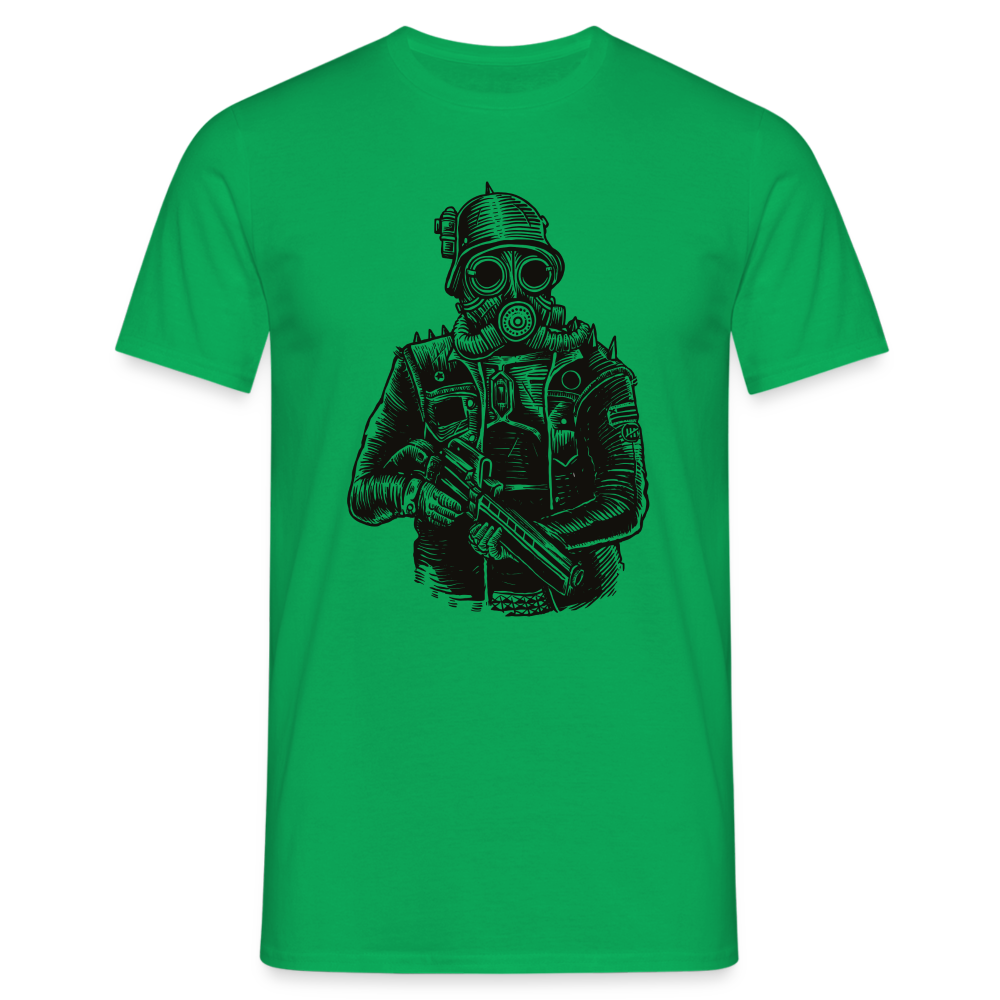 SSW1599 Tshirt Steampunk Soldier - Kelly Green