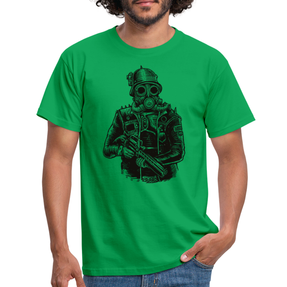 SSW1599 Tshirt Steampunk Soldier - Kelly Green
